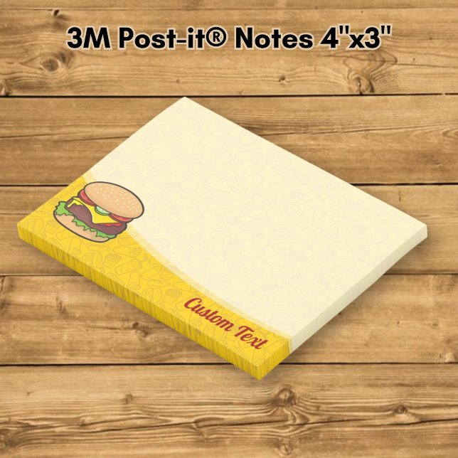 Post-it® Cheeseburger (Créateur téléchargé)