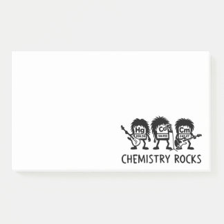 Post-it® Chemistry Rocks Science Rock Band