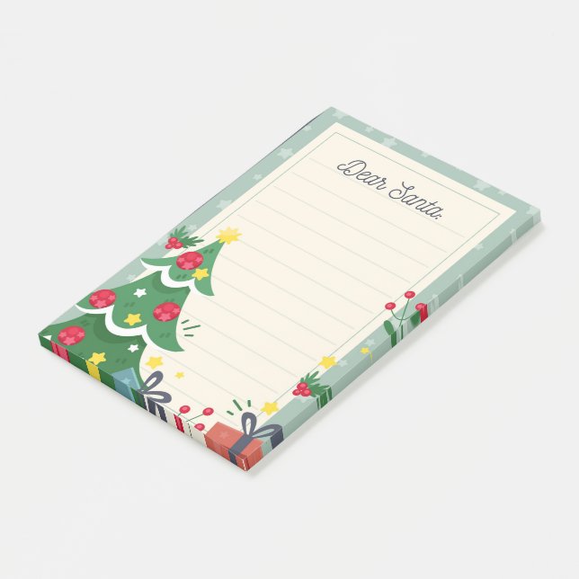 Post-it® Cher Père Noël (Incliné)