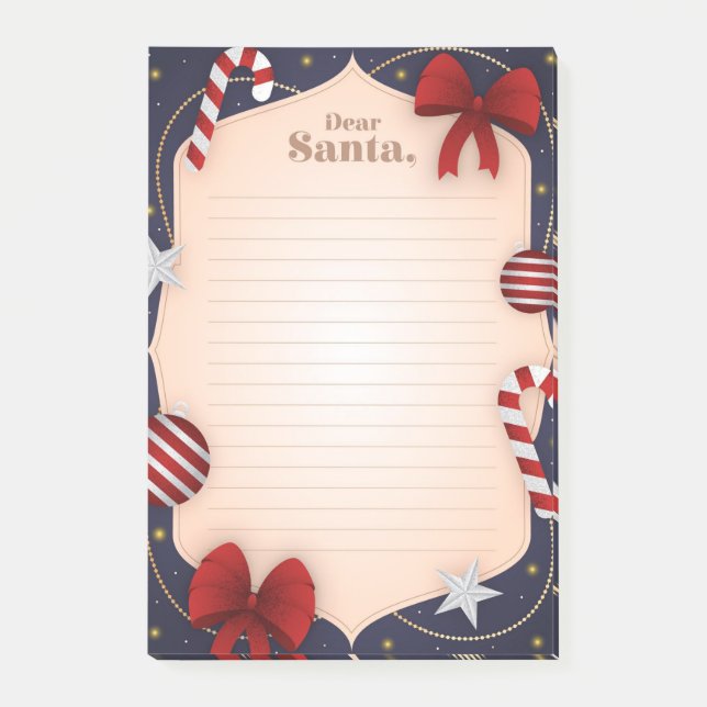 Post-it® Cher Père Noël (Devant)