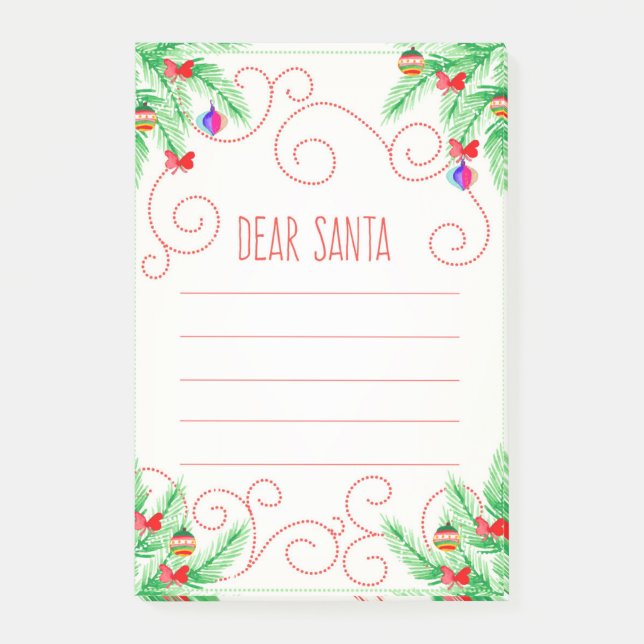 Post-it® Cher Père Noël (Devant)