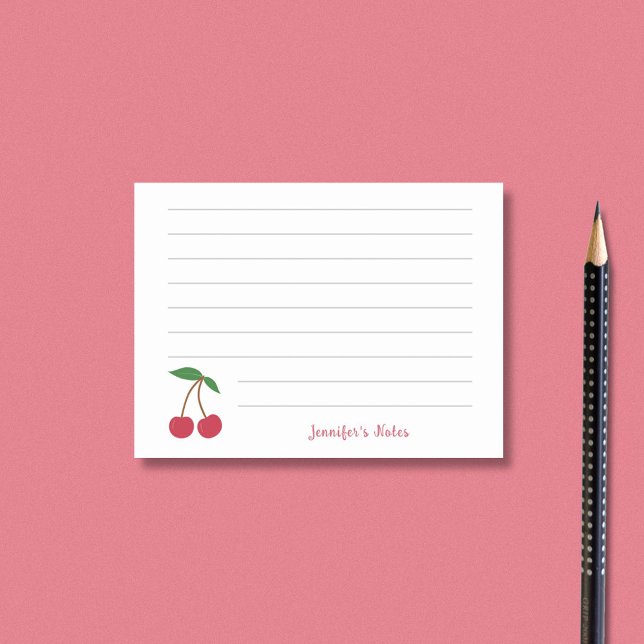 Post-it® Cherry (Cherry Post-it Notes)