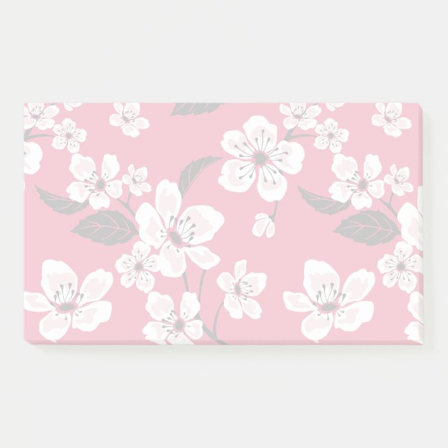 POST-IT® CHERRY BLOSSOM - SAKURA (ROUGE) (Devant)