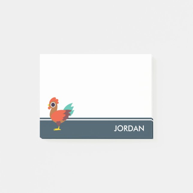 Post-it® Chester le coq (Devant)