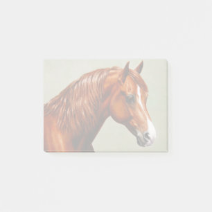 Post-it® Cheval de châtaignes Morgan
