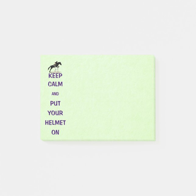 Post-it® Cheval de pullover de chasseur (Devant)