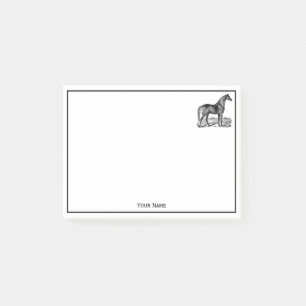 Post-it® Cheval debout vintage