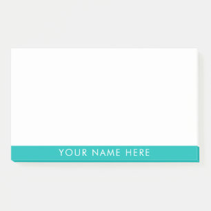 Post-it® Chic Custom Name Stick Notes pour l'utilisation d'