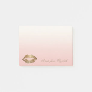 Post-it® Chic Élégant Fille Stylée , Lèvres Pailletées