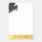 Chic Gold Effet Post It Notes