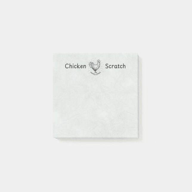 Post-it® Chicken Scratch Notes | Chicken Lady (Devant)