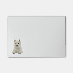 Post-it® Chien à chiots de l'Ouest de Terrier