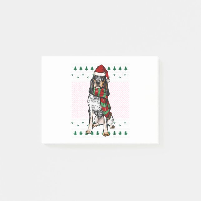 Post-it® Chien blanc de Xmas (Devant)