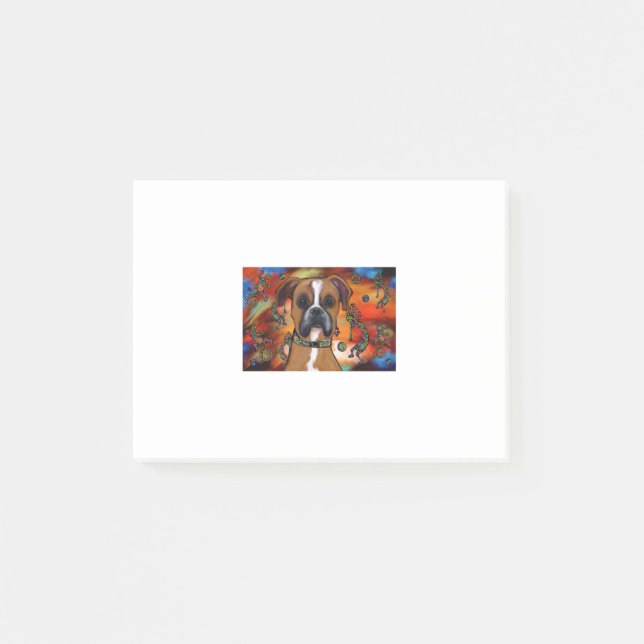 POST-IT® CHIEN BOXER (Devant)