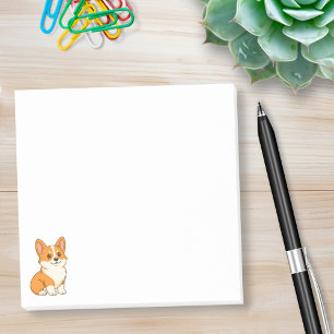 Post-it® Chien Corgi Mignon