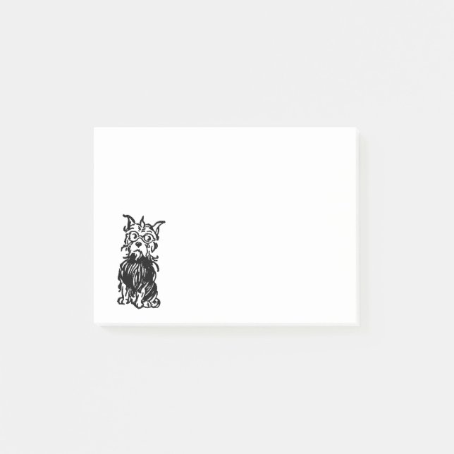 Post-it® Chien de Cairn Terrier (Devant)