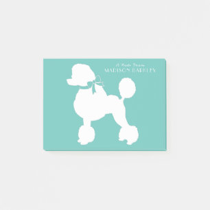 Post-it® Chien de caniche Français