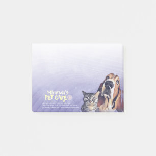 Post-it® Chien de chat pourpre Soins pour animaux de compag