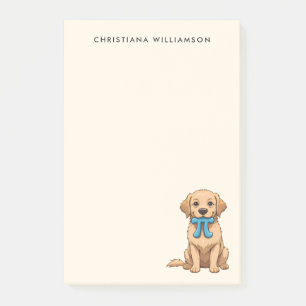 Post-it® Chien De Jour Pi Avec Symbole Pi   Joyeuse Journée