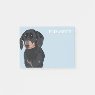 Post-it® Chien de saucisse mignon du teckel