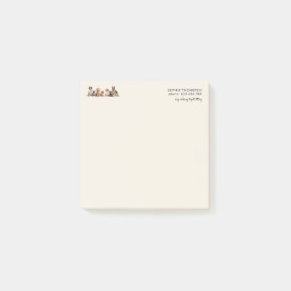 Post-it® Chien et animaux de compagnie chien marchant