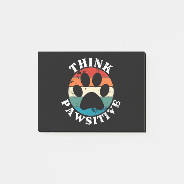 Post-it® Chien Paw Pawsitive (Devant)