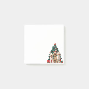 Post-it® Chiens de Noël Goldendoodle