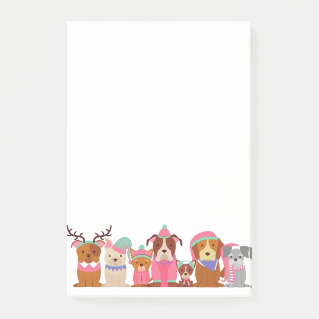 Post-it® chiens mignons (Devant)