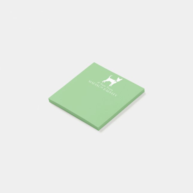 Post-it® Chihuahua Chip Chiot Notes post-it (Incliné)