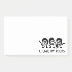 Post-it® Chimie Rocks Science Rock Band