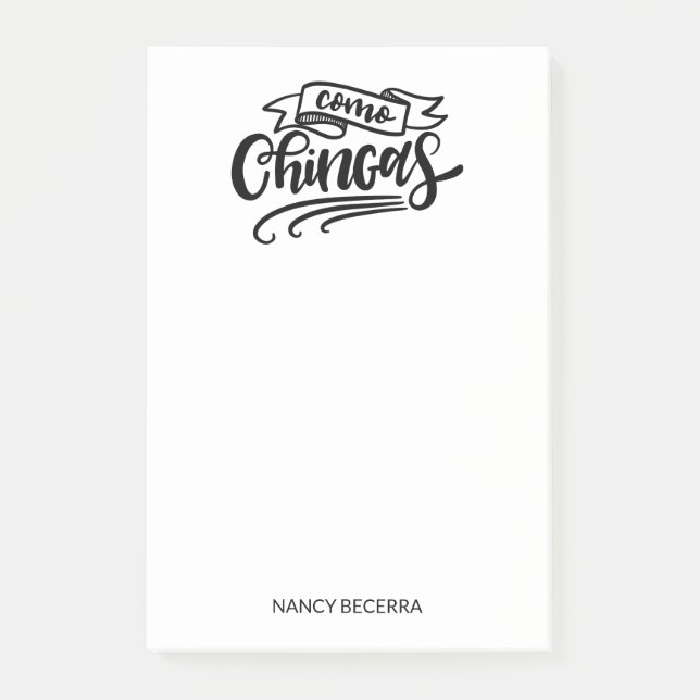 Post-it® Chingas (Devant)