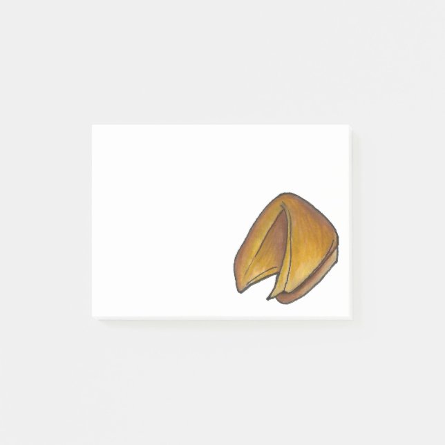 Post-it® Chinois Food Fortune Cookie Cookie Post It Note (Devant)