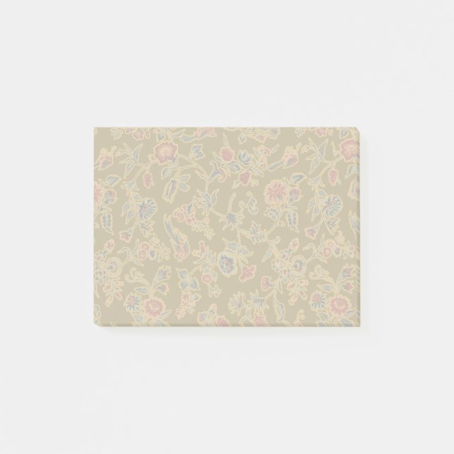 Post-it® Chintz Fleur Classique Joli Design Floral Doux (Devant)