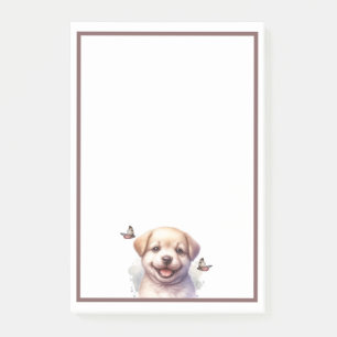 Post-it® Chiot et papillons