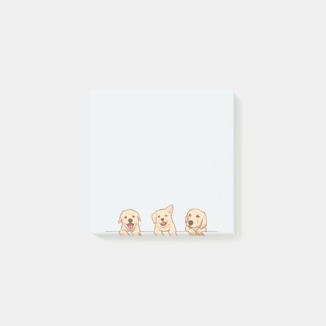 Post-it® Chiot par Alchimie d'encre (Devant)
