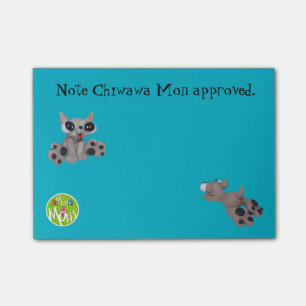 Post-it® Chiwawa lundi a approuvé des notes de Courrier-it
