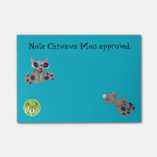 Post-it® Chiwawa lundi a approuvé des notes de Courrier-it®