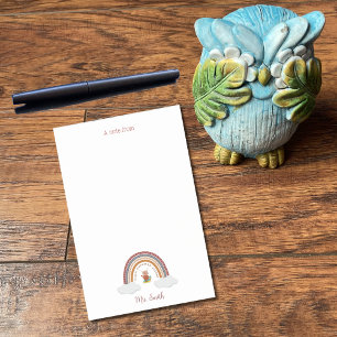 Post-it® Chouette sous un arc-en-ciel Notes de l'enseignant