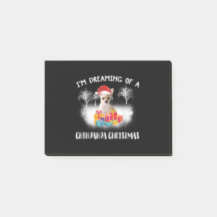 Post-it® christmas idea chihuahua dog lover family
