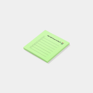 Post-it® Christmas List Post It Notes