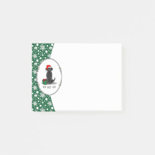 Post-it® Christmas Père Noël Black Labrador Retriever Cute