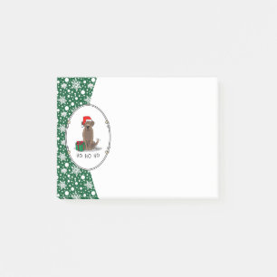 Post-it® Christmas Père Noël Chocolat Labrador Retriever Dr