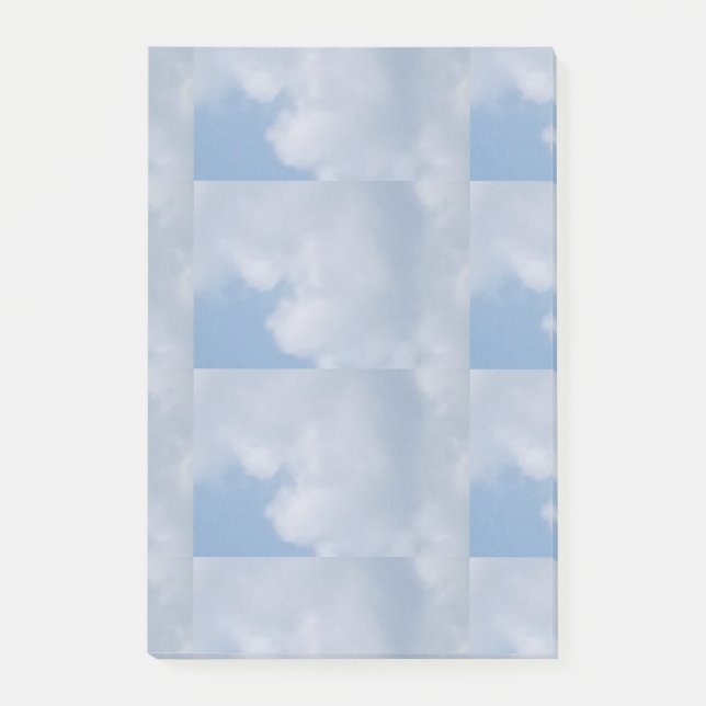 Post-it® Ciel bleu et nuage blanc (Devant)
