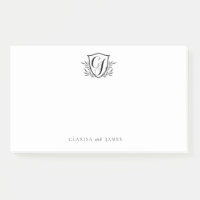 Cimetière Couple Personnalisé Monogram Crest