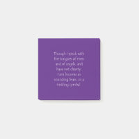 Citation 1 Corinthiens 13 1