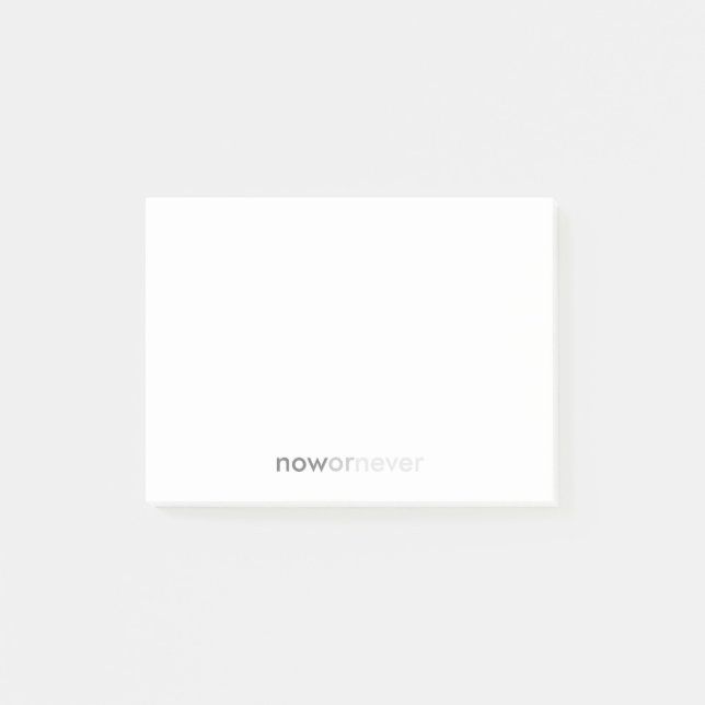 Post-it® Citation de fin ou de fin pour les procrastinateur (Devant)