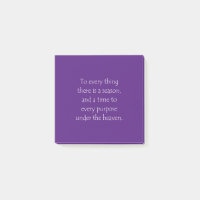 Citation de l'Écriture Ecclésiaste 3 1