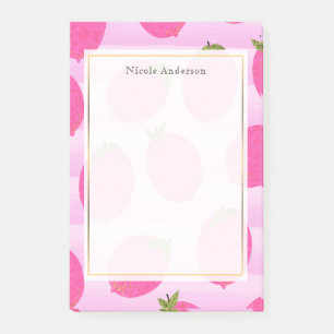 Post-it® Citron Rose Limonade Été Fruit  Amusant Lumineux