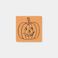 Citrouille Jack-O-Lantern d'Halloween orange et no