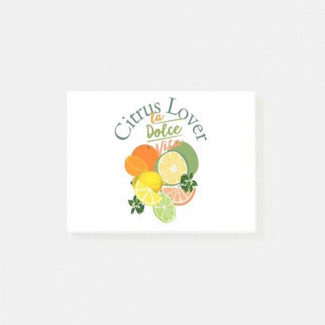 Post-it® Citrus Lover, la Dolce Vita (Devant)